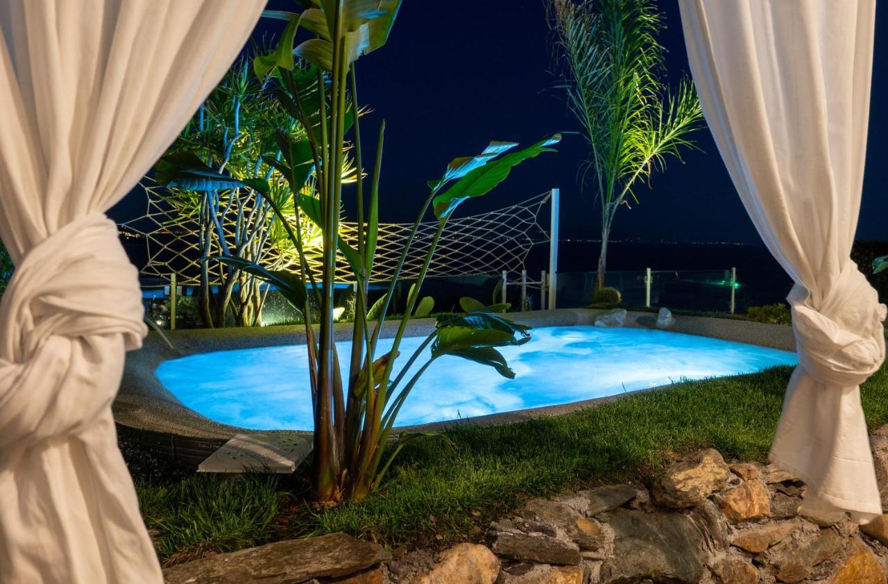Luxury Taorum Villa With Spectacular Sea Views In Taormina Kültér fotó